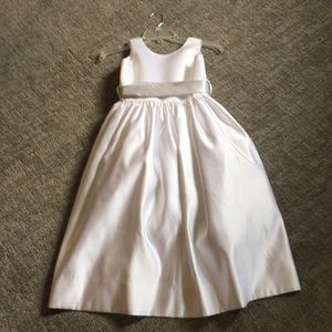 Girls white dress